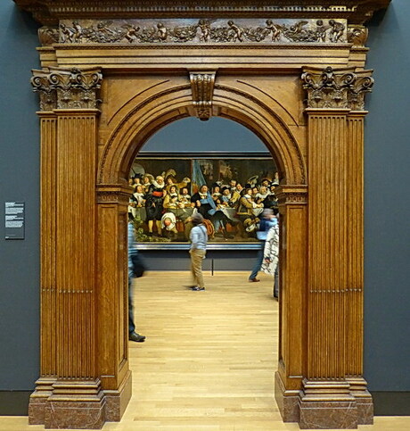 Doorkijk Rijksmuseum.