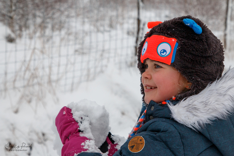 Die sneeuwbal is voor jou!