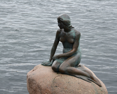 De kleine zeemeermin in Kopenhagen