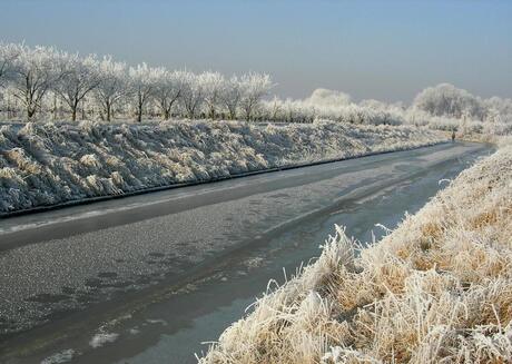 Winters landschap