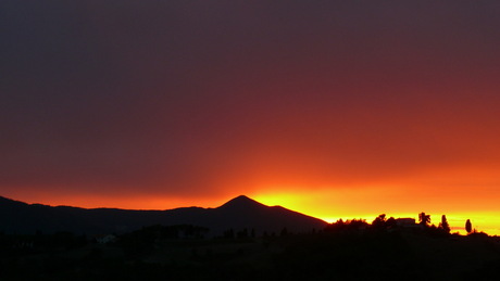 zonsondergang in toscane deel2
