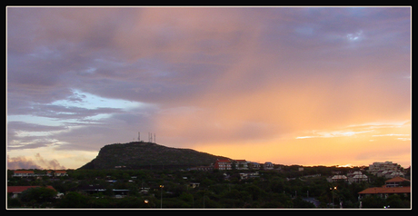 Zonsondergang in Curaçao