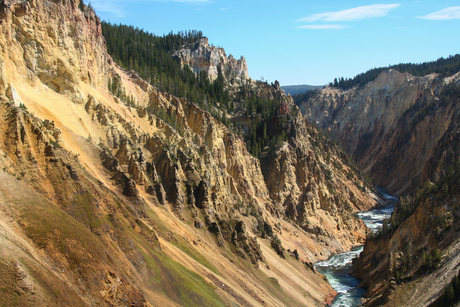 Yellowstone river USA