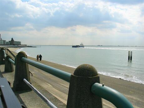 UItzicht op de Westerschelde.