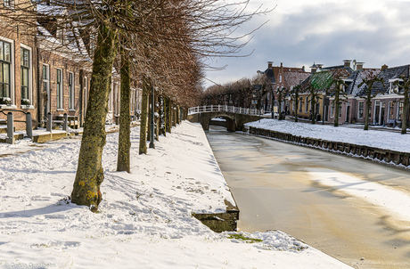 Sloten in de winter