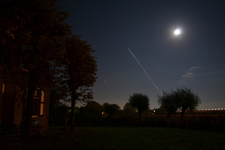 Moon at night