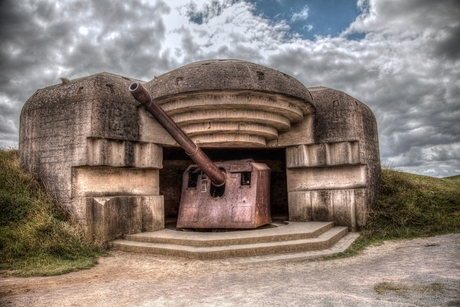 Guns at Arromanches