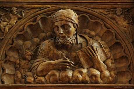 Marcus in Wood carving...