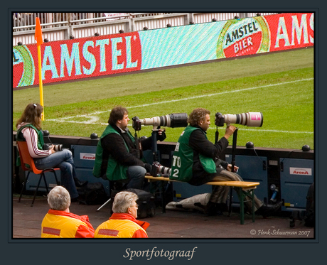 Sportfotograaf wereldbaan.