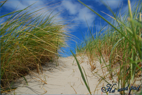 Het zand pad