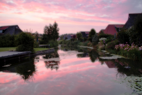 Sunset in Limburg