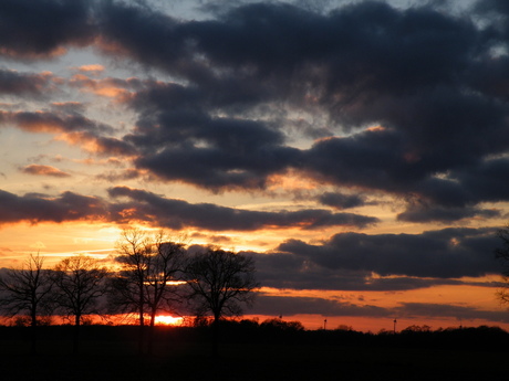 zonsondergang