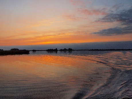 Avondlucht Sneekermeer