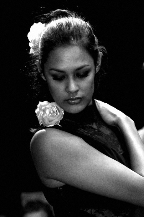 Latina Dancer (Black&White)