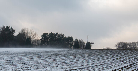 dampende sneeuw