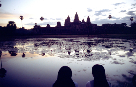 Zonsopgang Angkor Wat