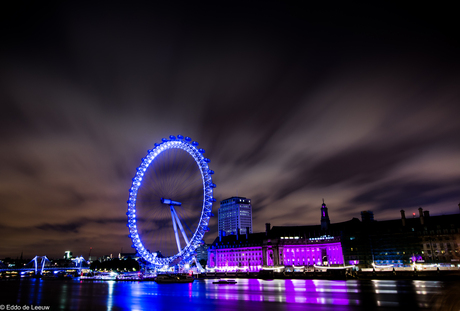 London Eye vanaf Westminster Bridge