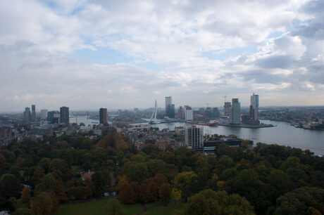 Uitzicht vanaf de Euromast