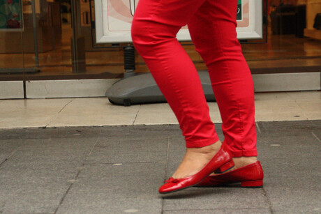 Rode schoentjes