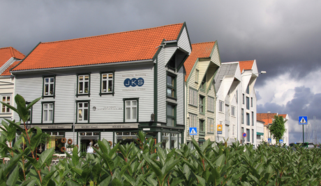 pakhuizen in Stavanger Noorwegen