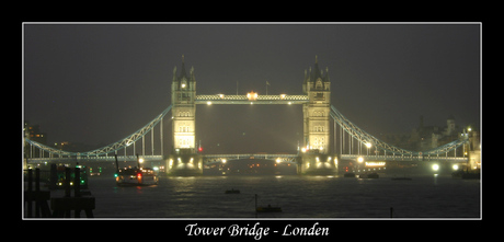 Londen by night - The Tower Bridge