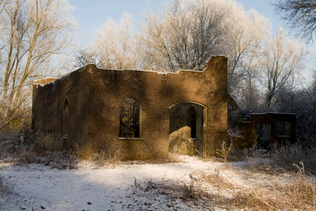 Oude steenfabriek uit 1900