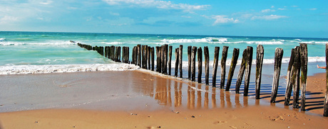 strand bij Calais