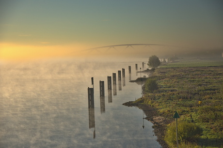 in alle vroegte aan de IJssel