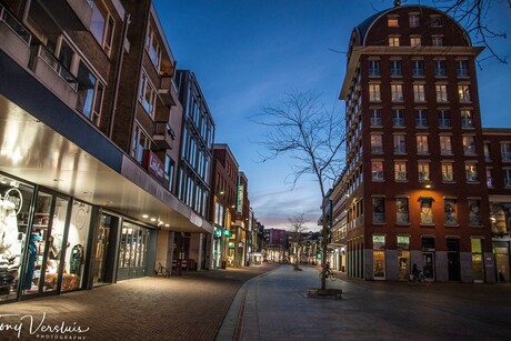 Blauw kwartiertje in Dordrecht