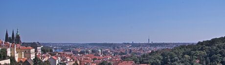 Zicht over Praag