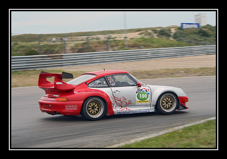 Porsche in de Audi S bocht