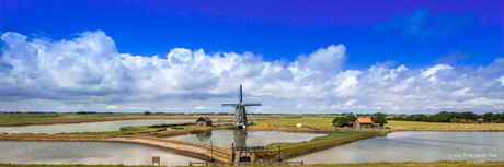 poldermolen bij Oost op Texel