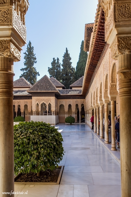 Alhambra binnenzijde paleis