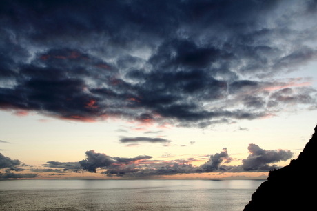 Sunset Praia da Calheta Madeira