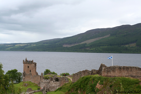 Kasteel en Loch Ness