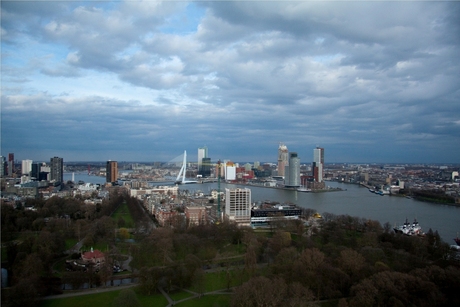 Rotterdam vanaf Euromast