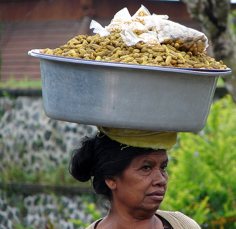 pindaverkoopster bali