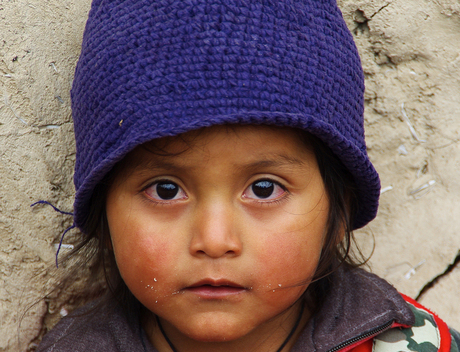 Little girl in Ecuador