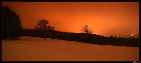 Ardennen by night