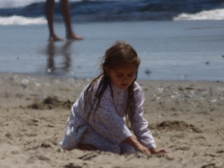 Spelen in het zand, Venice Beach