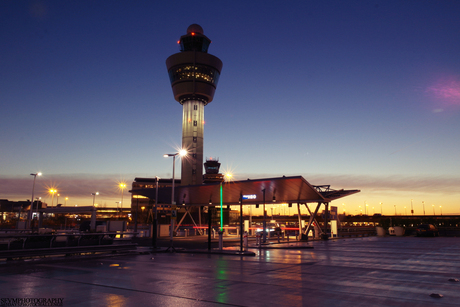 Zonsopgang @ Schiphol