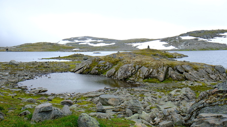 Fantenstein in Jotunheim nationale park in Noorwegen