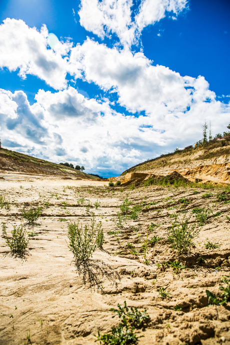 Deserted land