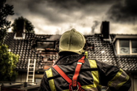 Zolderbrand in Geldrop