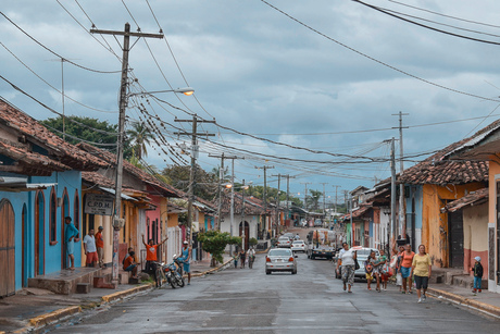 Colorful streets of Granada