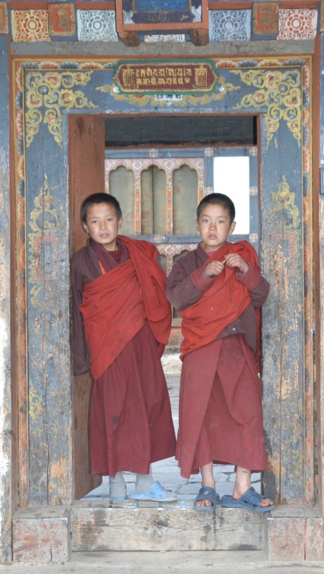 monikken in Bhutan