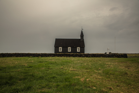 Black church Budir IJsland