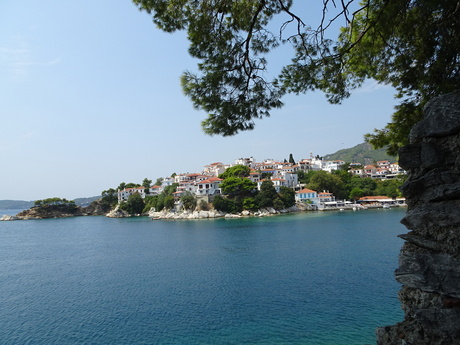 Skiathos stad