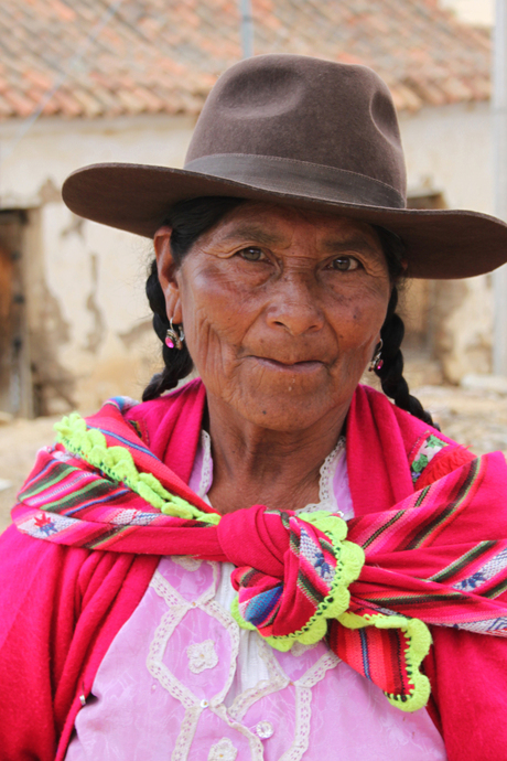 Boliviaanse vrouw