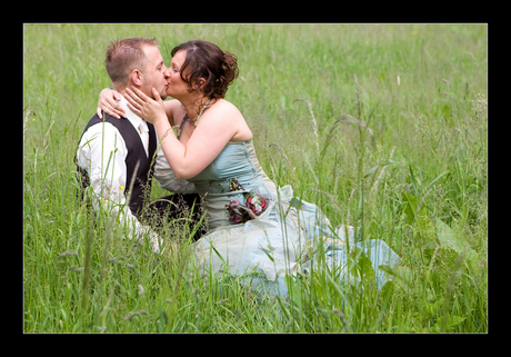 verliefd in het hoge gras